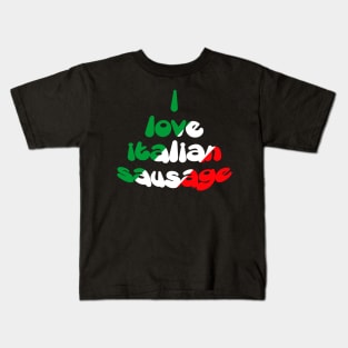 Love Italian Food Kids T-Shirt